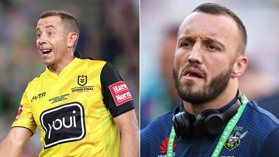 Josh Hodgson has shifted focus away from the Ben Cummins refereeing controversy.