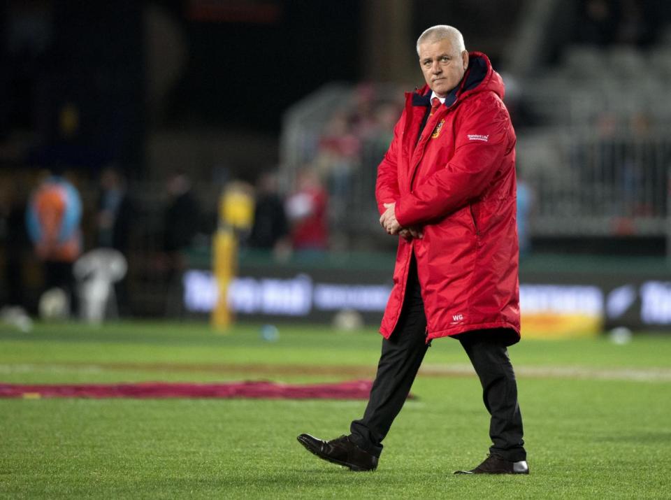 'No more': Warren Gatland (AP)