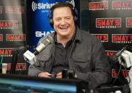 Brendan Fraser visits Sway in the Morning at SiriusXM Studios in New York City on Thursday.