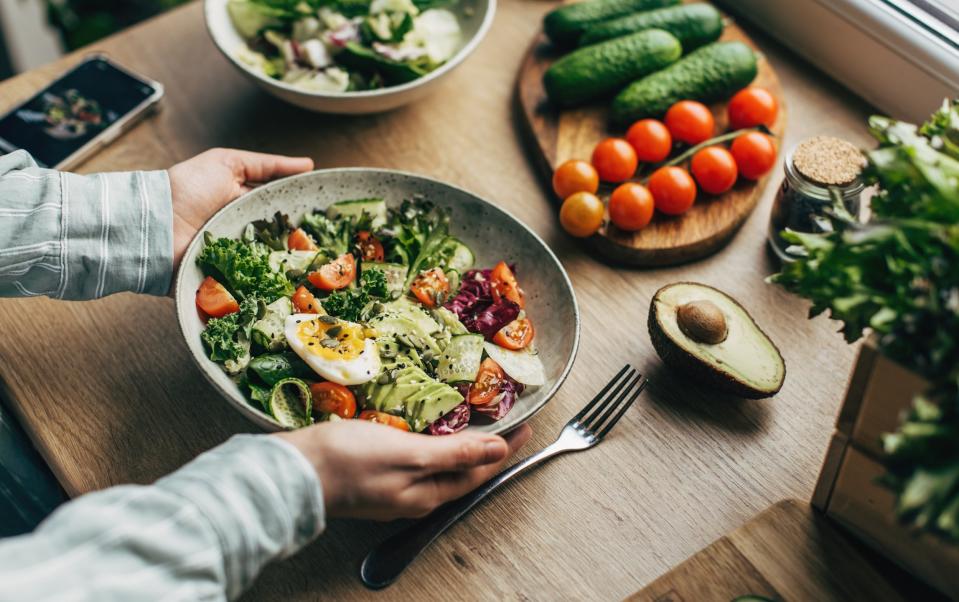 Eating meat fewer than five times a week has been associated with a lower risk of bowel cancer