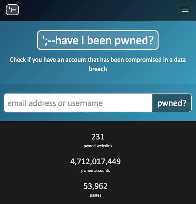 Para descubrir si somos víctimas solo hay que introducir el correo electrónico haveibeenpwned)