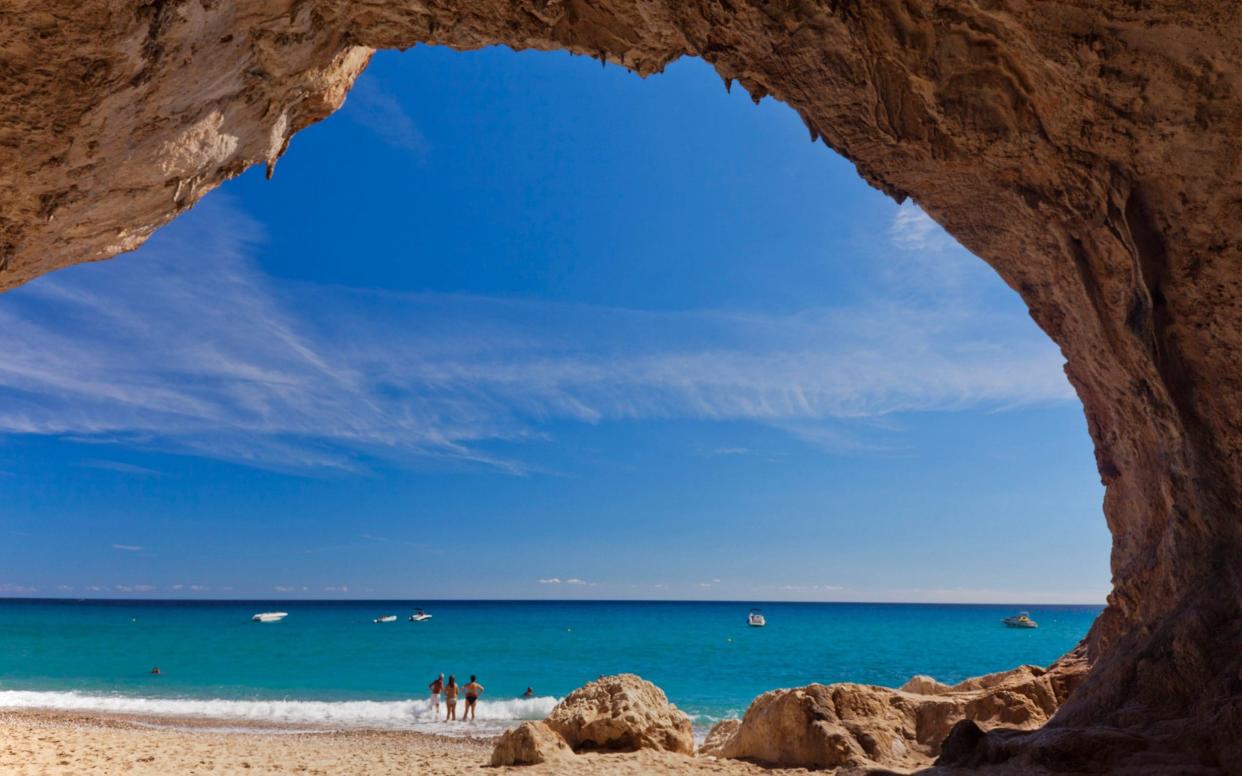 Cala Luna is one of Sardinia's most celebrated beaches - Alamy