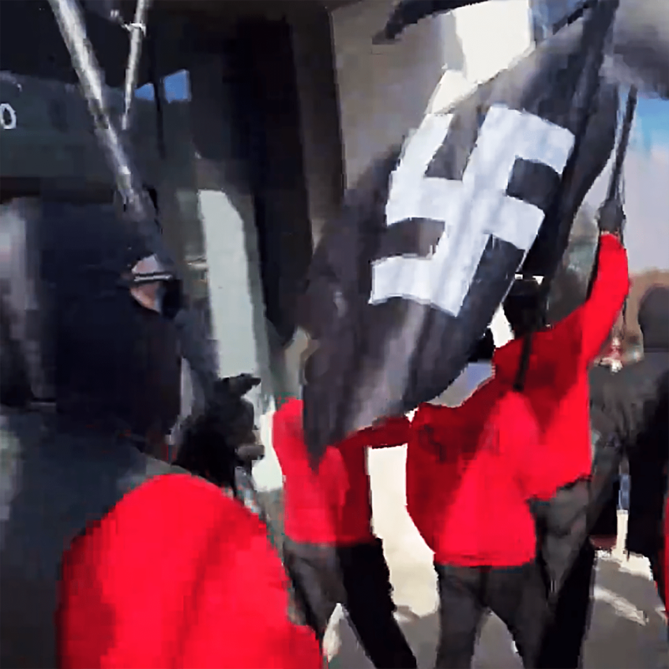 Nazis in Nashville (Ruwan Karu via X)