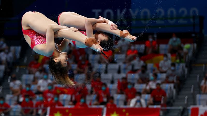 Diving - Women's 3m Springboard Synchro - Final