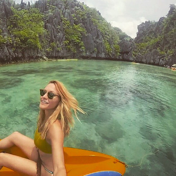 Cassie in Palawan