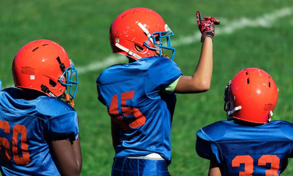 Thousands of children play tackle football in the US each week