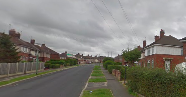 Northern Avenue in Arbourthorne, Sheffield, where the drive-by shooting took place. (Google Maps)  