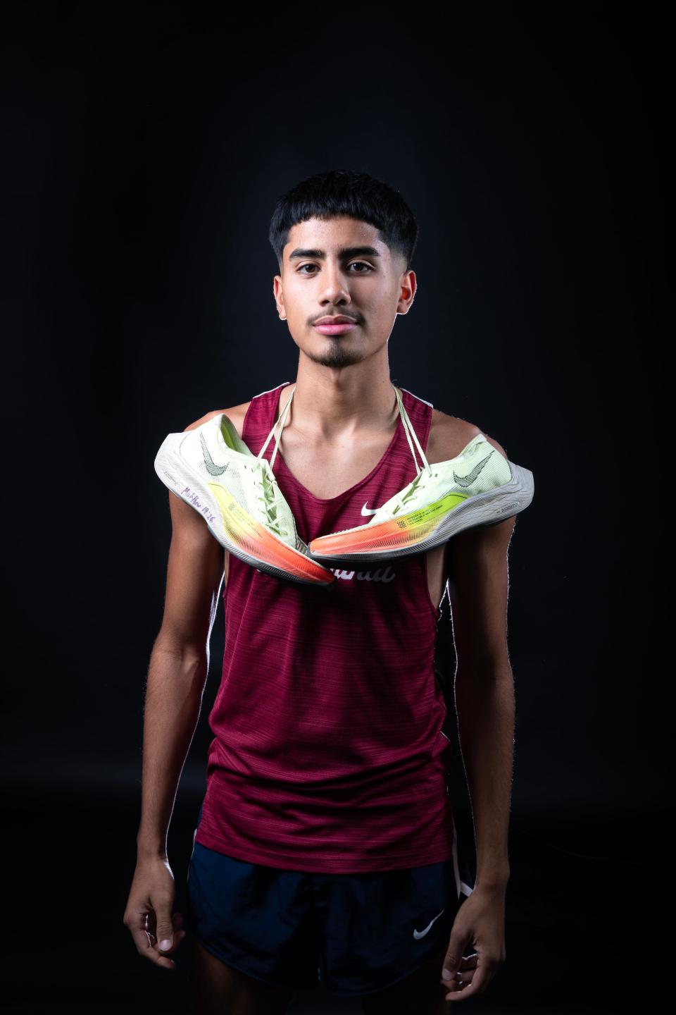 Martin Torres-Sandoval, La Quinta High School cross country runner, is a Desert Sun Top Fall Athlete, December 13, 2023.