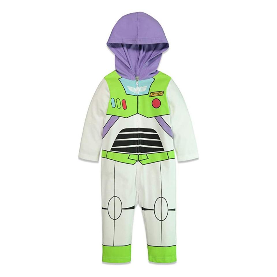 6) Zip-Up Infant Buzz Lightyear Costume