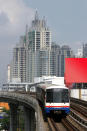 Considering that Bangkok is a low-lying plain which is prone to flooding, all of the Metro's station entrances are raised about one metre above the ground level and are equipped with built-in floodgates in order to avoid water inundating the system.