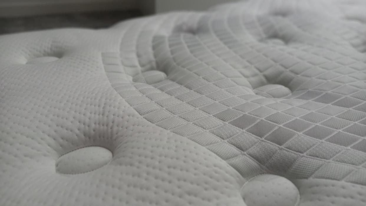  Closeup of mattress 