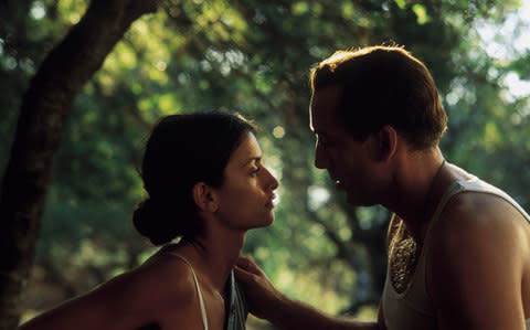 A scene from Captain Corelli's Mandolin starring Nicholas Cage and Penelope Cruz - Credit: Film Stills