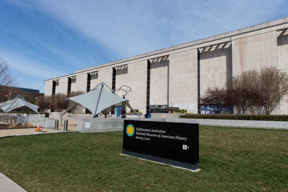 The Museum of American History was forced to close by the coronavirus pandemic.