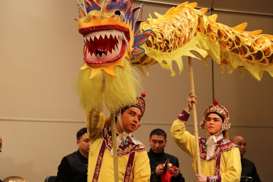 Part of the last Chinese New Year concert at Muscatine High School, in February 2020.