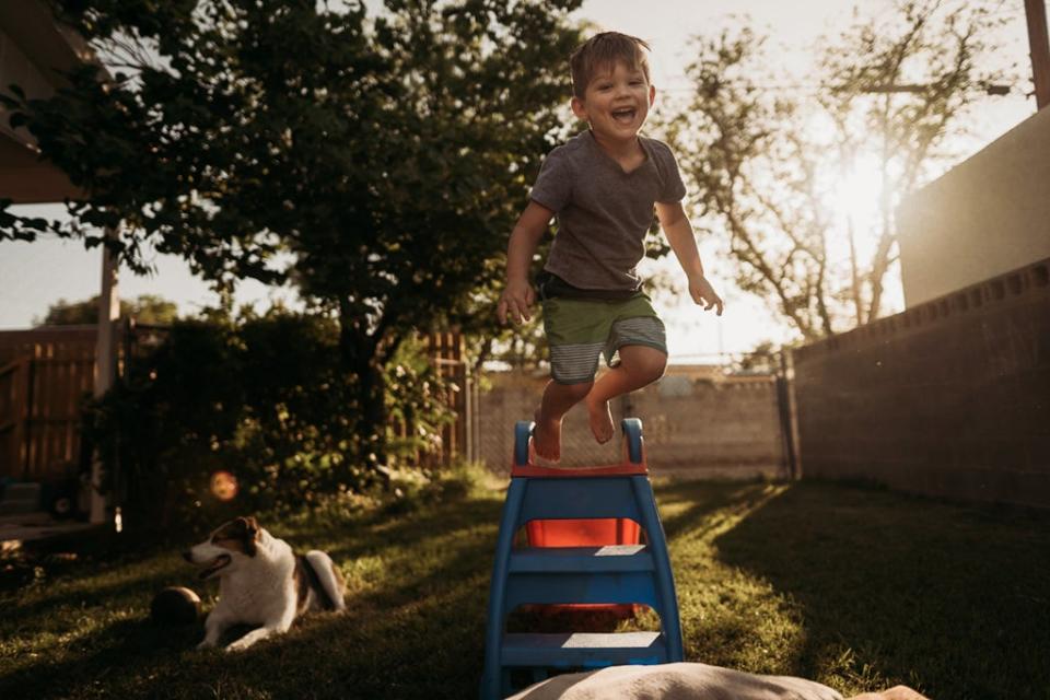 Three-year-old Sebastian (Collect/PA Real Life)