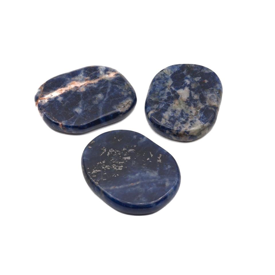 4) Sodalite Palm Stone $10