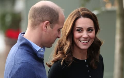 The Duke and Duchess hosted a party at Kensington Palace - Credit: PA