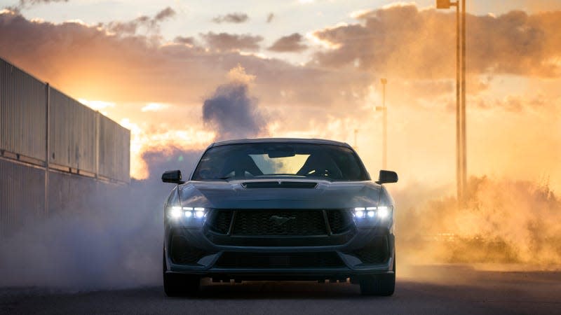 POV: You are about to be crushed by a Mustang driver who didn’t go to Mustang driving school - Photo: Ford