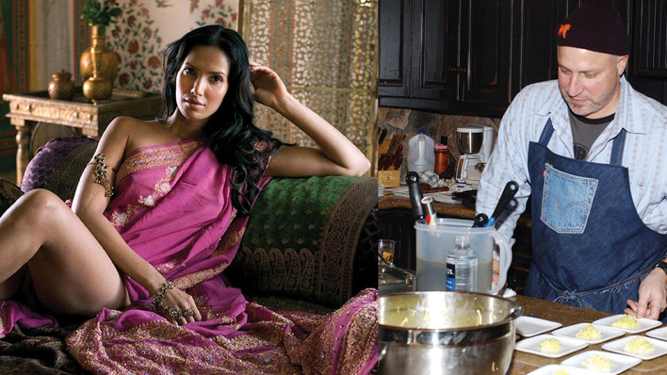 Before Top Chef, Padma Lakshmi was best known as a model and actress seen in the 2006 miniseries Sharpe. Tom Colicchio had co-founded New York’s Gramercy Tavern.