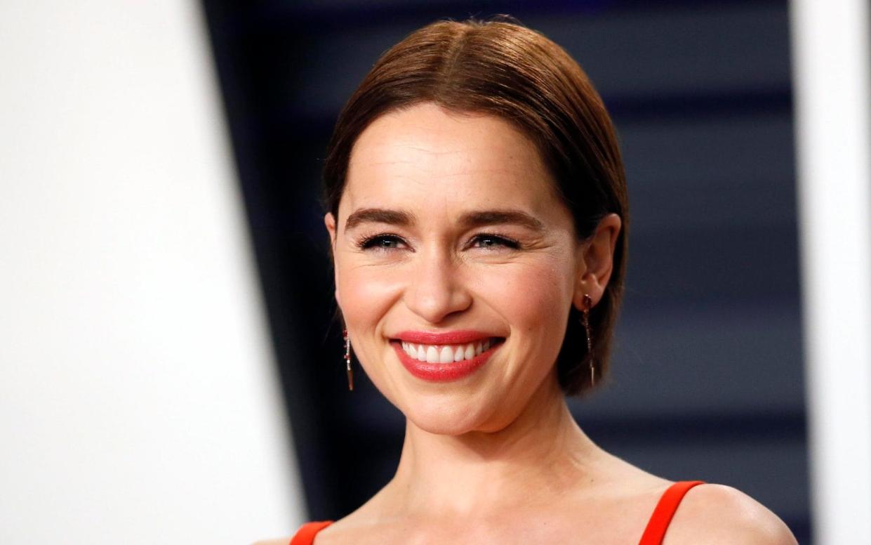 Emilia Clarke ends the final season of Games of Thrones with a hair colour change - REUTERS