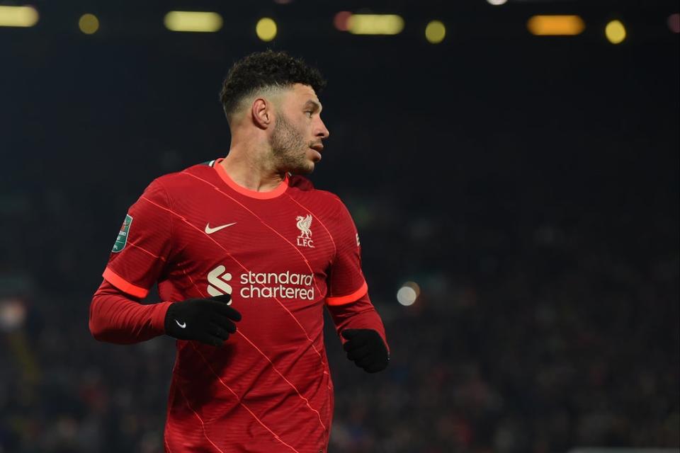 Alex Oxlade-Chamberlain is at a pivotal career moment, with only 18 months left on his contract at Liverpool (Liverpool FC via Getty Images)