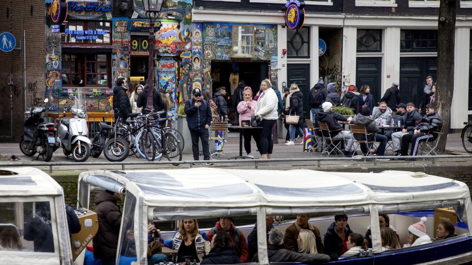 Amsterdam has been actively discouraging certain tourists from visiting the city. - Koen van Weel/ANP/Zuma