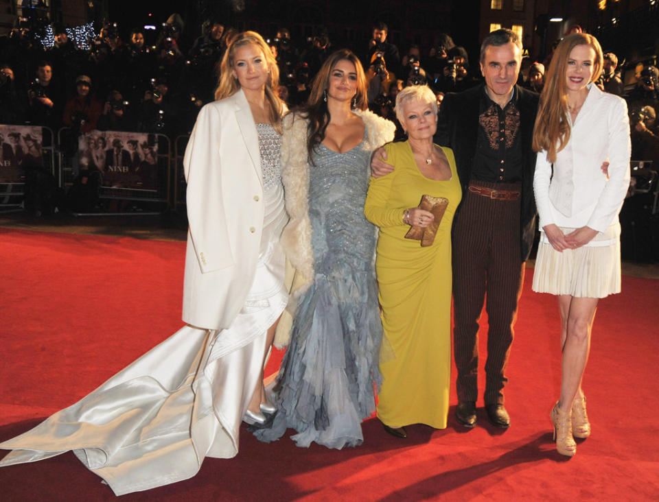 Nine UK Premiere 2009 Kate Hudson Penelope Cruz Judi Dench Daniel Day Lewis Nicole Kidman