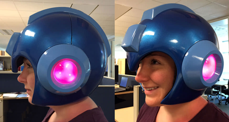 Capcom's 'Mega Man' helmet