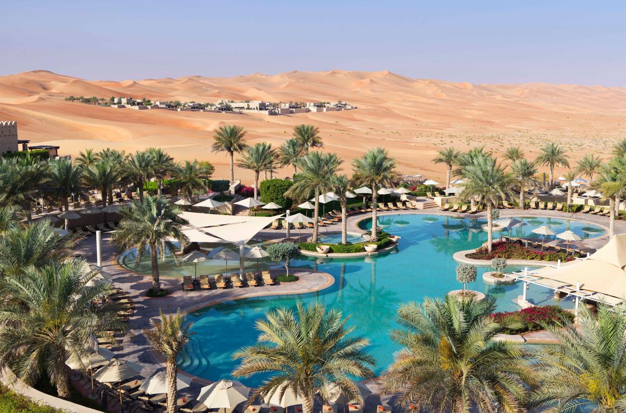 Deep in the desert, the UAE's Qasr al Sarab is part of the Ultratravel Collection