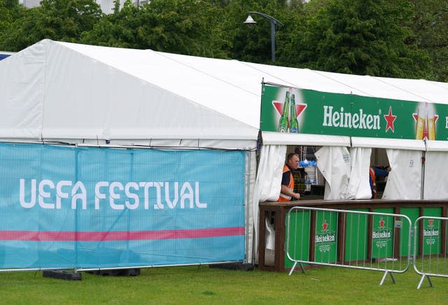 UEFA EURO 2020 Fan Zone at Glasgow Green