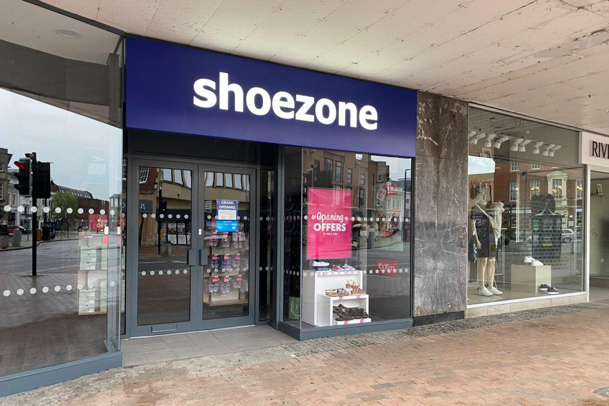 Shoe Zone has reopened at a new premises in Taunton. <i>(Image: Newsquest)</i>