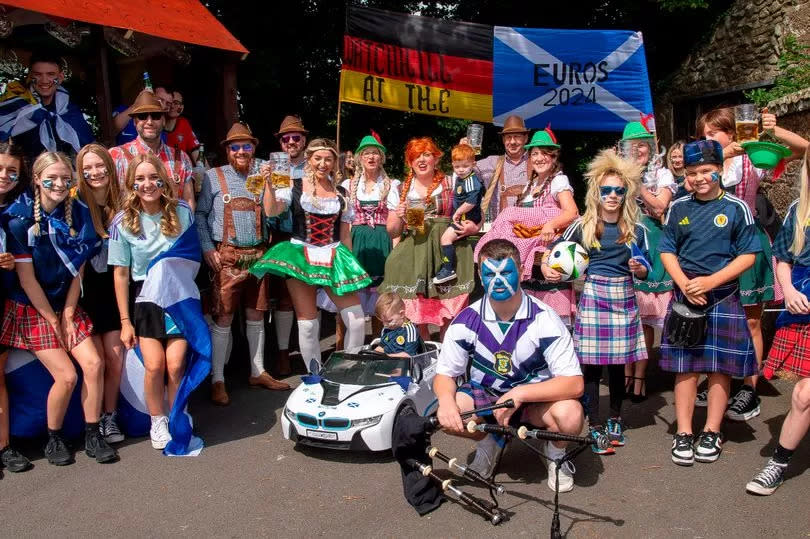 Watchill at the Euros 2024 won the adult section of the parade