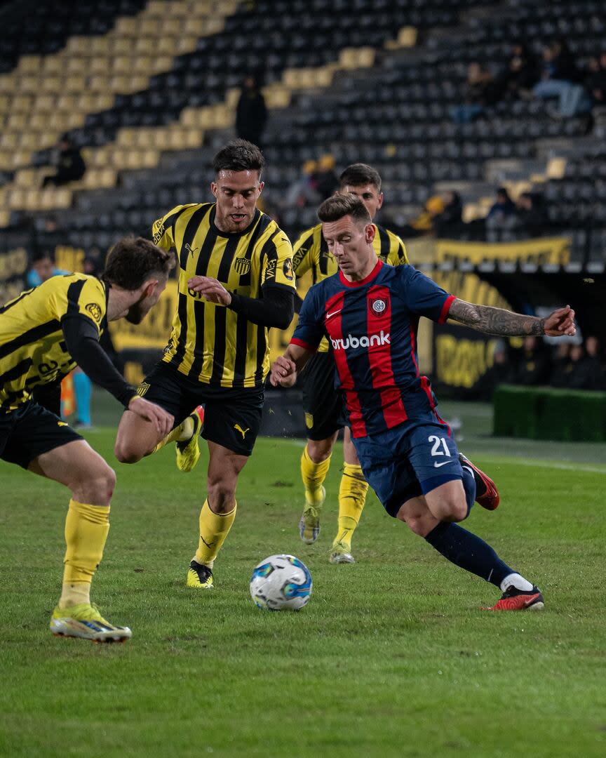 Braida, en el amistoso de San Lorenzo frente a Peñarol