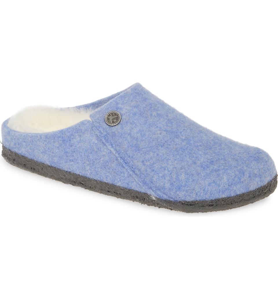 16) Zermatt Genuine Shearling Lined Slipper