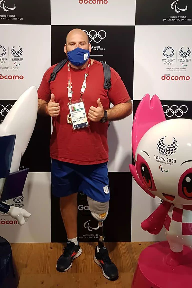 Pablo Giménez disfruta su primera participación olímpica en Tokio 2020