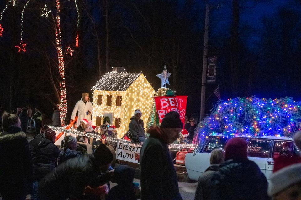 The York Festival of Lights parade kicks off Dec. 2 at 4:30 p.m. and runs eight-tenths of a mile from Foster’s Clambake on Axholme Road onto York Street, ending at the Village Elementary School.