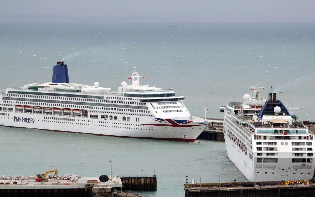 Cruise ships that are out of use could be recommissioned to process migrants - Gareth Fuller/PA Wire/Gareth Fuller/PA Wire