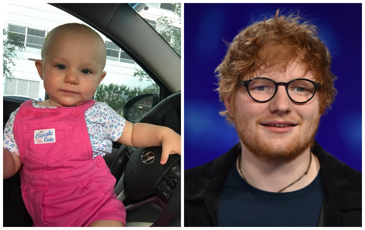 Cooper Sheeran Smith is an almost 1-year-old named after singer Ed Sheeran.&nbsp;