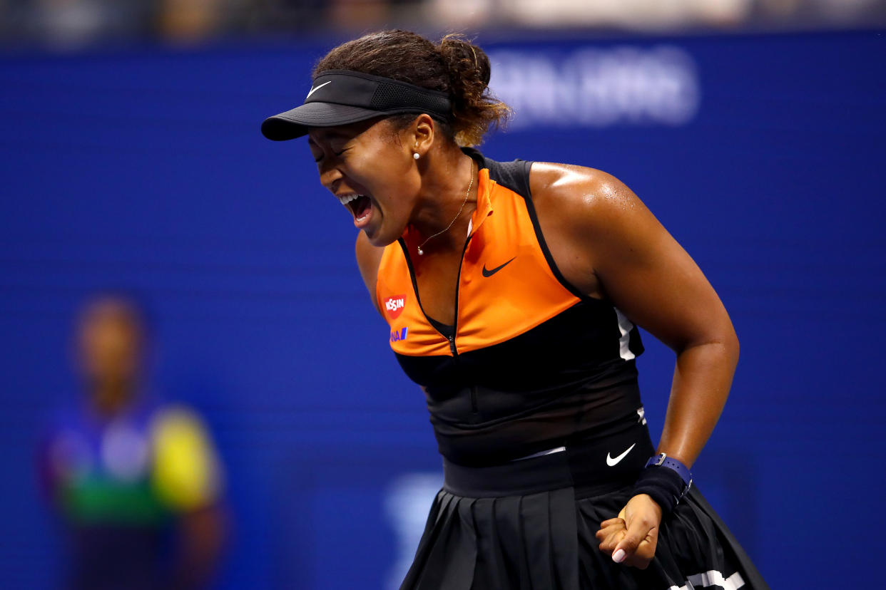 Naomi Osaka had little issue getting past Coco Gauff on Saturday night in the third round of the US Open.