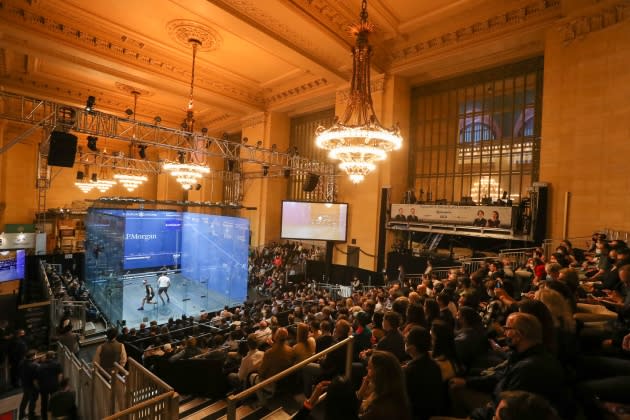 Big East Conference tournament promotion includes Grand Central Station  exhibition