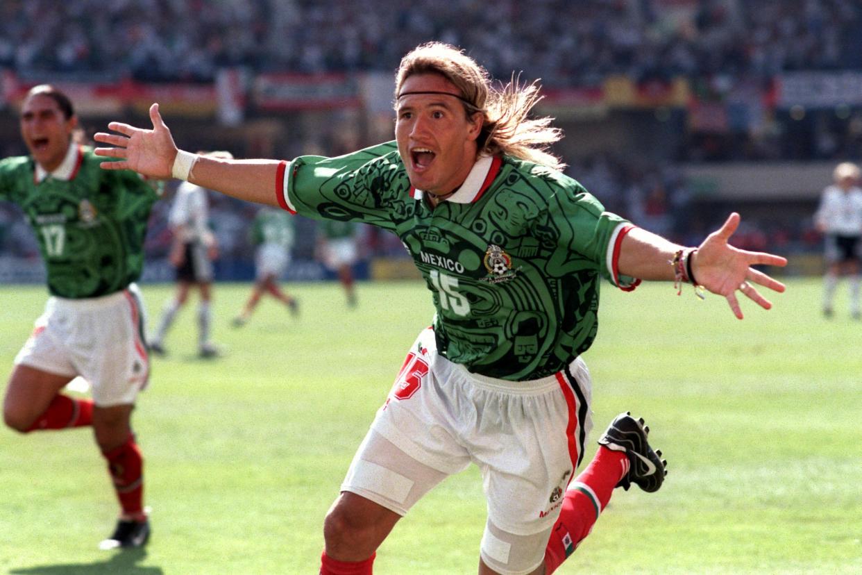 México dio una gran exhibición en el Mundial del 98. (Getty Images)