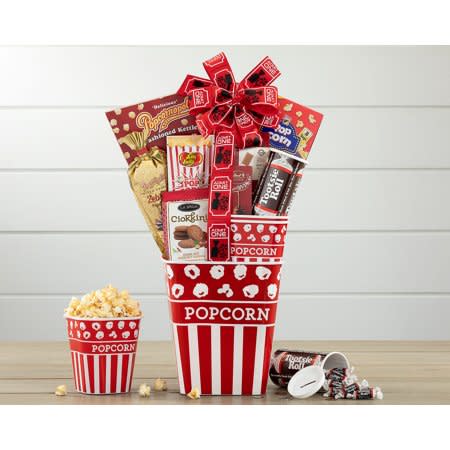 Family Movie Night Popcorn and Sweets Gift Basket (Walmart / Walmart)