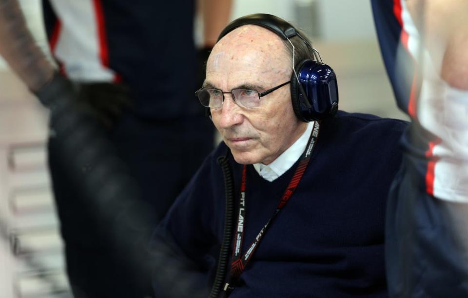 Despite his personal health problems, Williams kept a keen eye on the team’s track performance (David Davies/PA) (PA Archive)