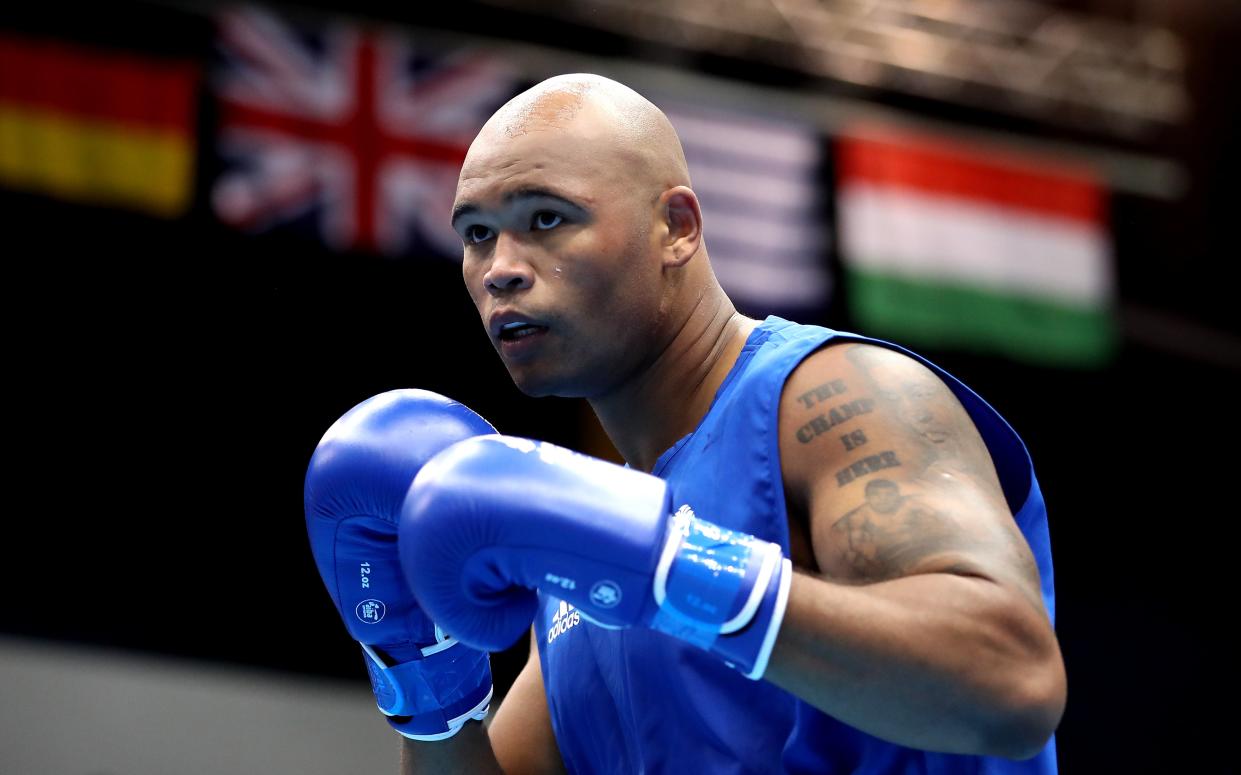 Frazer Clarke claimed an Olympic medal in controversial fashion (Martin Rickett/PA) (PA Wire)