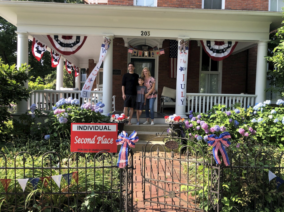 The second place winner of the 2021 Granville Kiwanis Decorated Home Contest was the West Elm Street home of Jeff and Ali Rafter. The contest returns again in 2022.