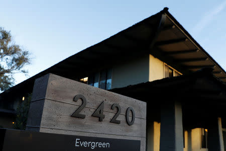 A general view of Evergreen Coast Capital Corp. office is seen in Menlo Park, California, U.S., January 14, 2017. REUTERS/Stephen Lam