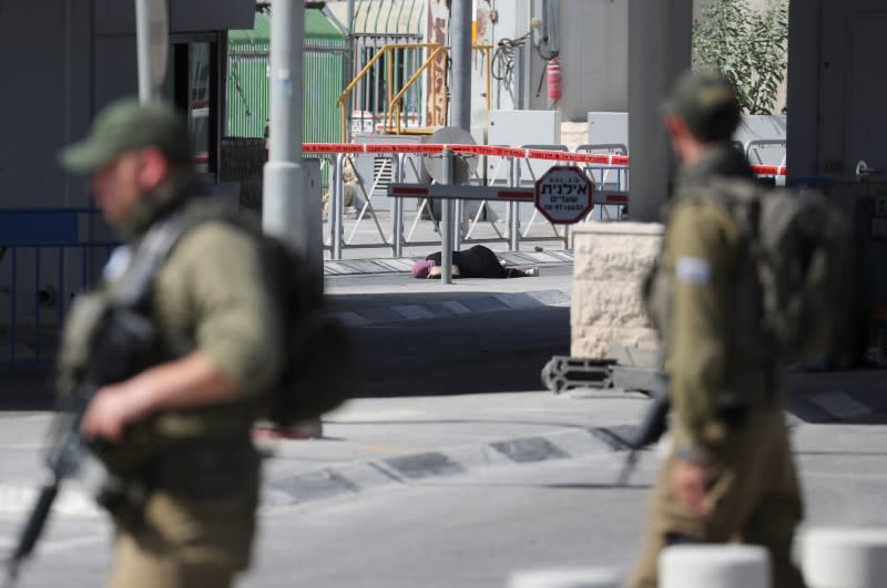 Security incident near Ramallah, in the Israeli-occupied West Bank