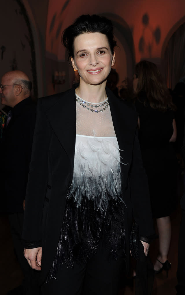 2010 Vanity Fair Party Honoring Martin Scorsese Cannes Film Festival Juliette Binoche