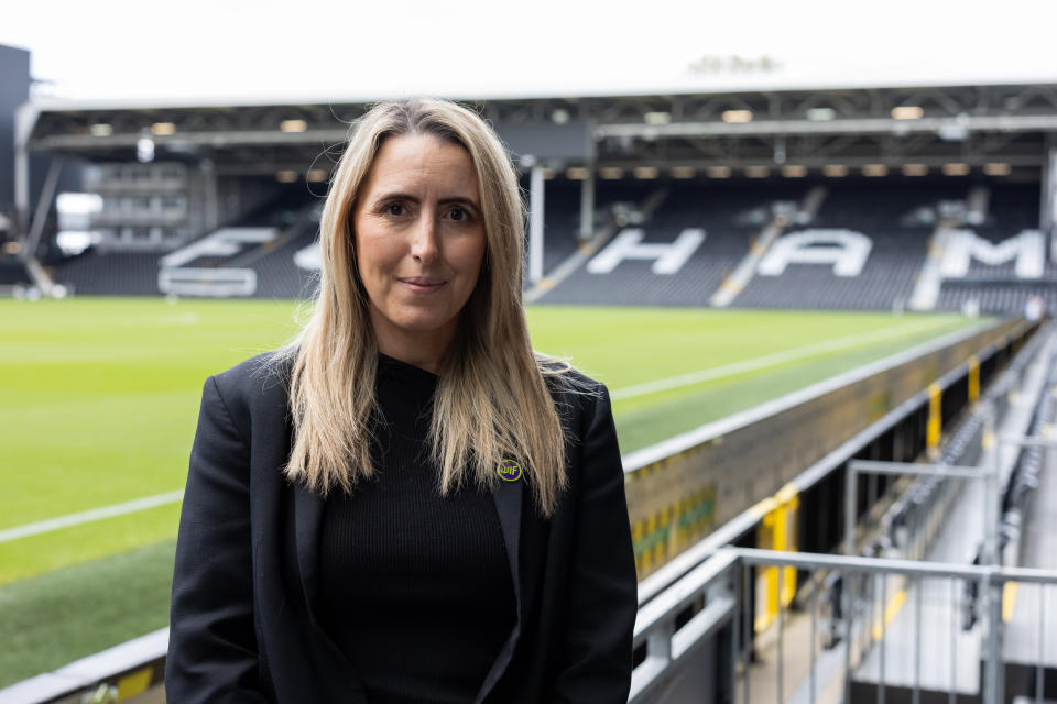 Eleanor Rowland at the Women's Health Summit in partnership with Fulham FC, Elevate and Women in Football