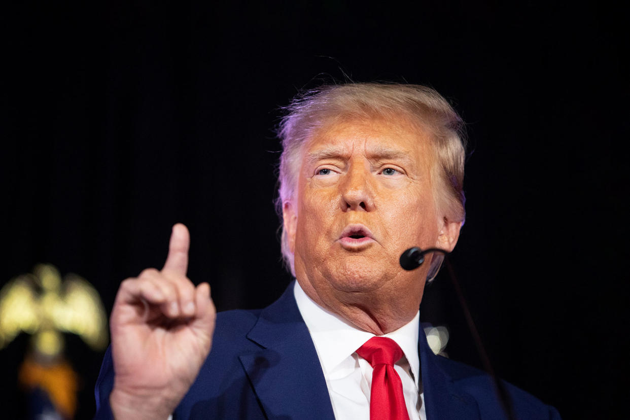 Donald Trump Ronda Churchill for The Washington Post via Getty Images